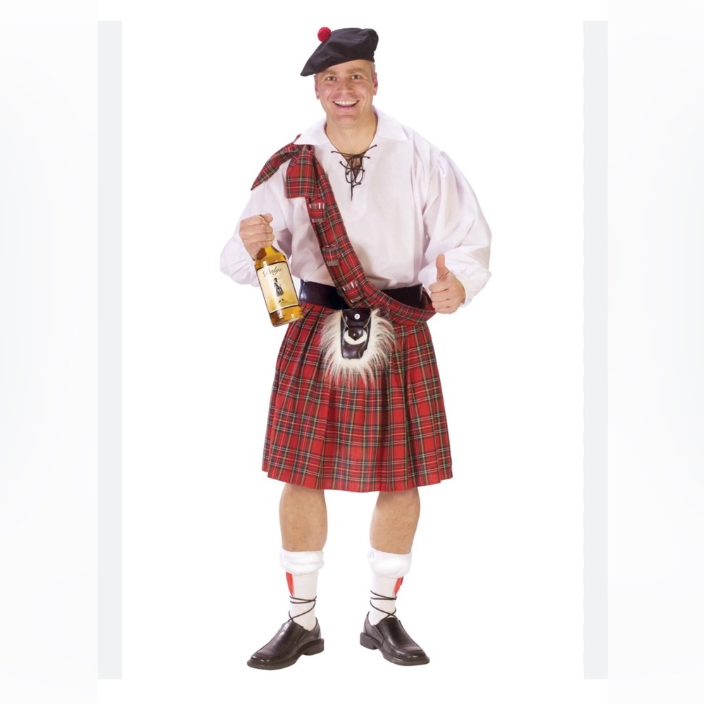 HALLOWEEN COSTUME FOR MEN- BIG SHOT SCOT